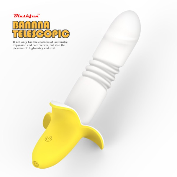 바나나 텔레스코픽 H-1397 솔직 리뷰|3in1 진동·흡입·피스톤 성인용품 끝판왕!