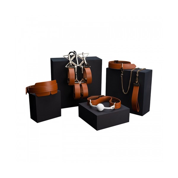 BDSM의 품격을 경험하라 – LOCKINK 본디지&구속 세트 (Bondage & Restraint Brown Set) 리뷰