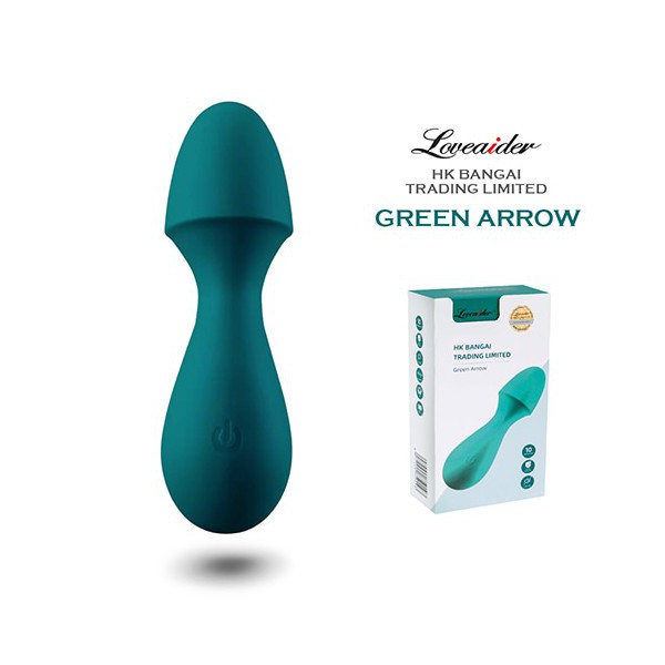 alt="Green Arrow 진동기 - 곡선형 디자인으로 G스팟 자극에 적합한 실리콘 바이브레이터, 입문자용 성인용품"